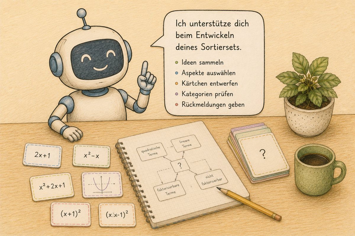 Der Assistent führt durch die Fragen, die einen guten Kartensatz ausmachen.